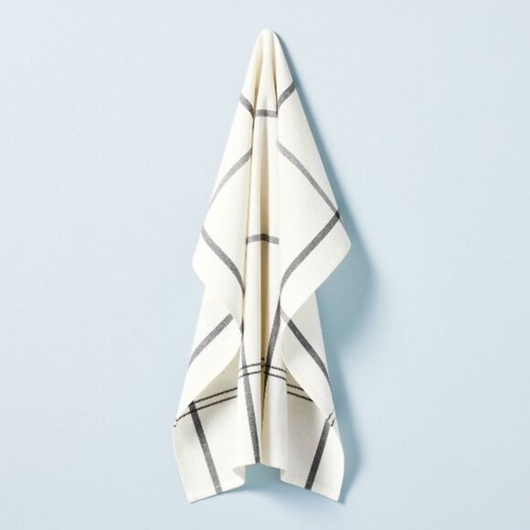 Hearth & Hand NWT Grid Lines Kitchen Towel - Picture 5 of 5